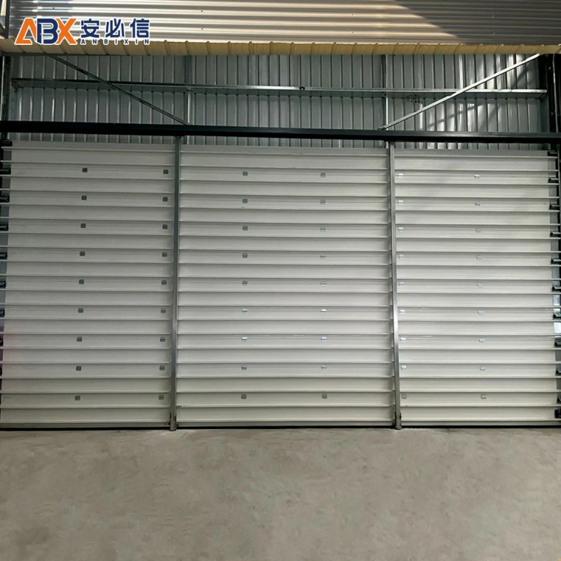 包头铝板滑升门
